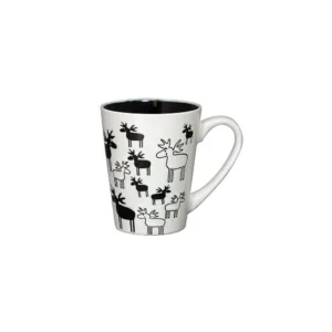 Tassen mit Elch Design Ulrika