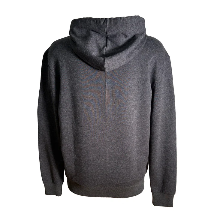 Hoodie Schweden Elchmotiv in Grau – Bild 3